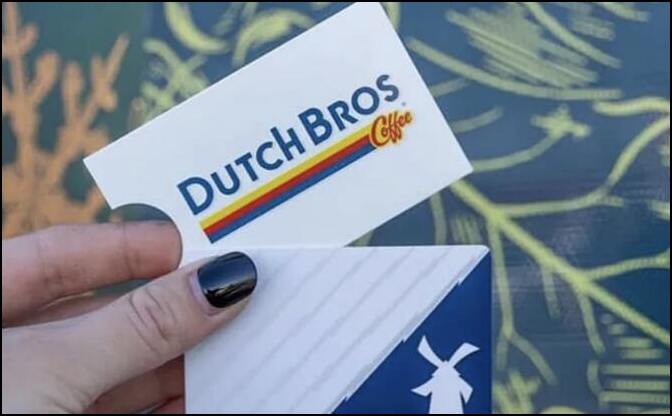 Dutch Bros Gift Card Balance