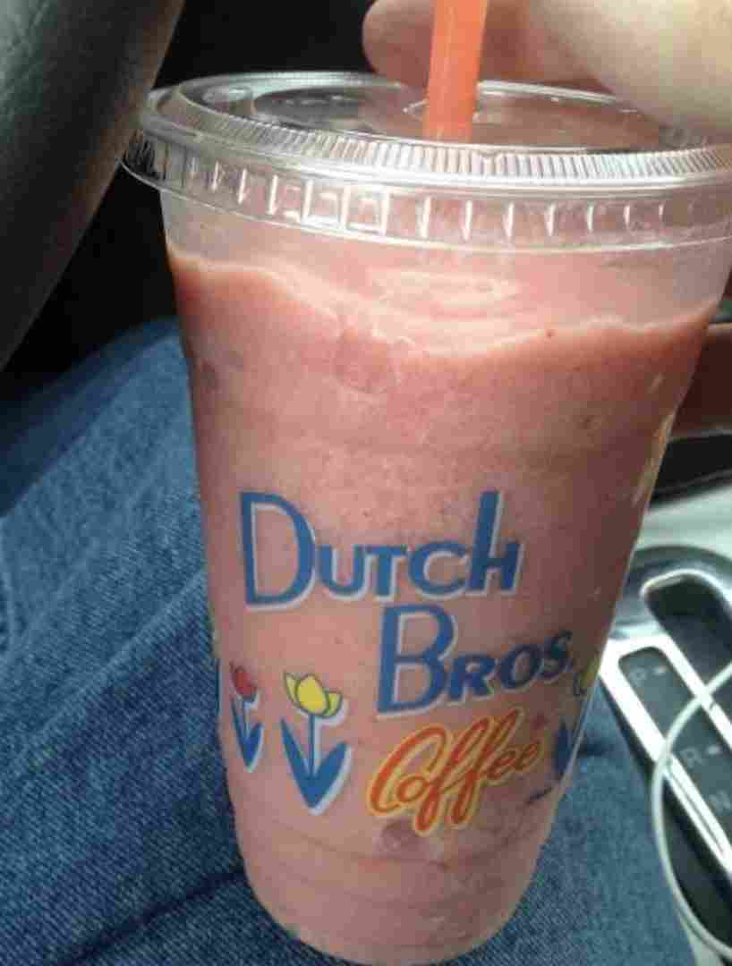 Dutch Bros Strawberry Smoothie