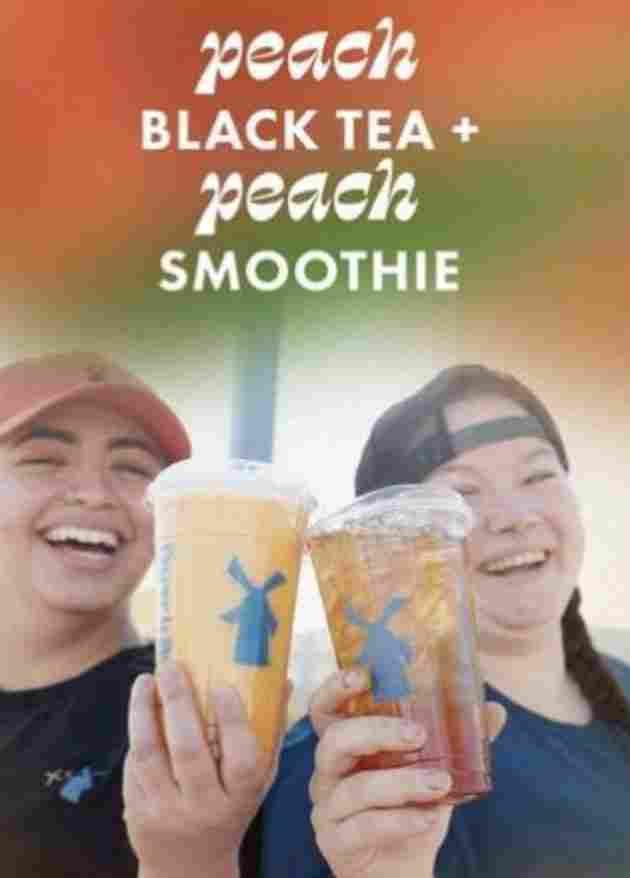 Dutch Bros Peach Smoothie