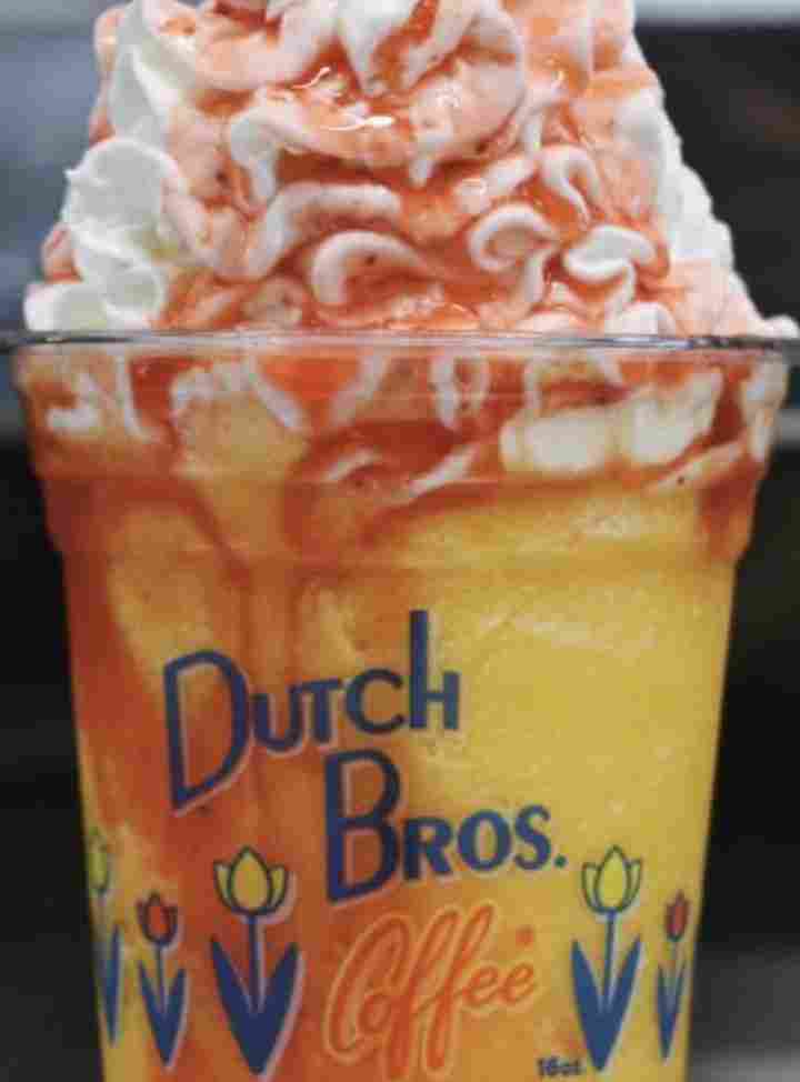 Dutch Bros Lava Flow Smoothie